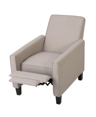 Elegant Floral Push Back Recliner For Comfort And Style