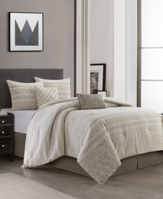 Cleluya Cotton 6-Pc. Comforter Set, King