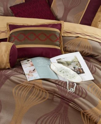 Kath Geometric 15-Pc. Comforter Set, Queen