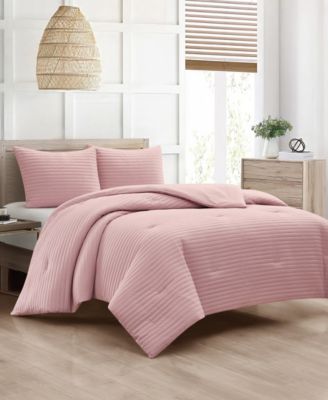Felicia Stripes 3-Pc. Comforter Set, King