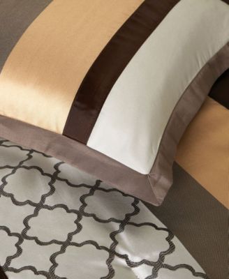 Avalon Geometric 16-Pc. Comforter Set, Queen