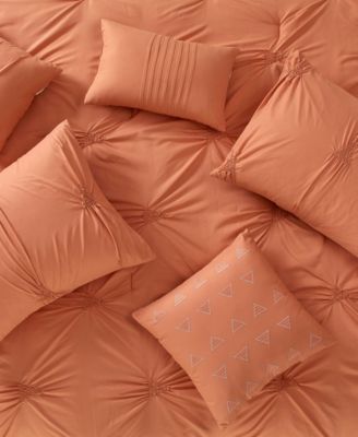 Nargiz Pintuck 7-Pc. Comforter Set, Queen