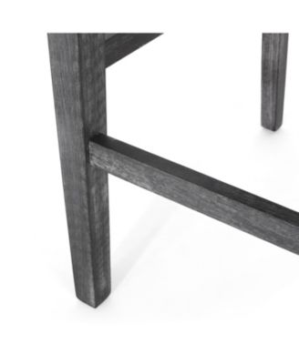 Contemporary Upholstered Counter Stools With Armrests (30.5" Height)