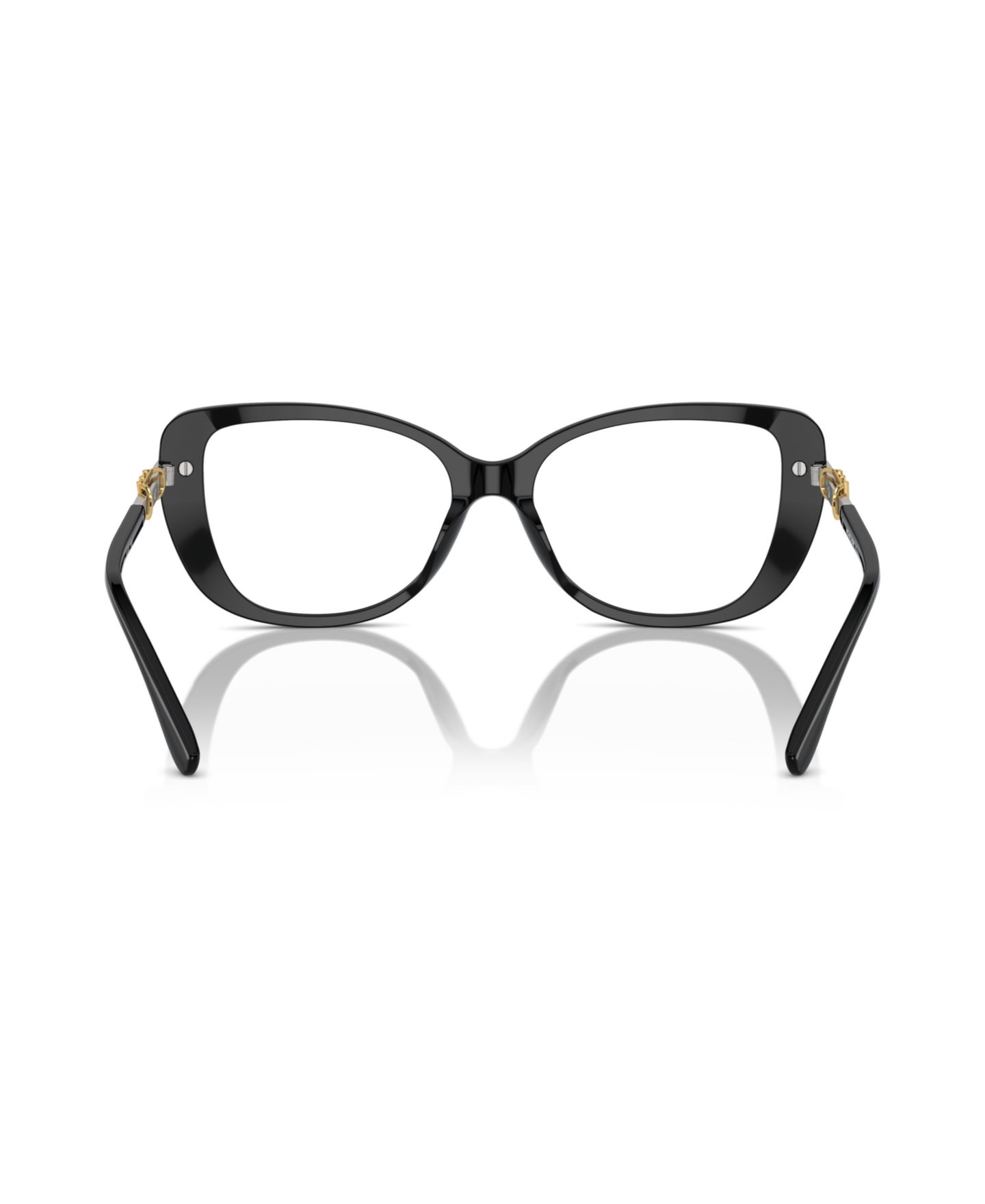 Женские очки Michael Kors Woman Cat Eye Plastic MK4125BU Formentera Eyeglasses, цвет: Чёрный — фото 4