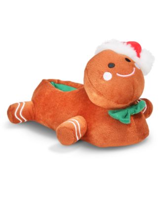 Holiday Lane - Toddler & Little Kids Gingerbread Slippers