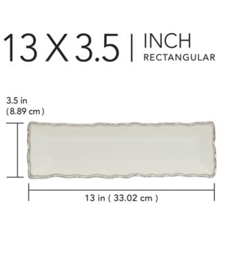 Regency Porcelain Cracker Tray