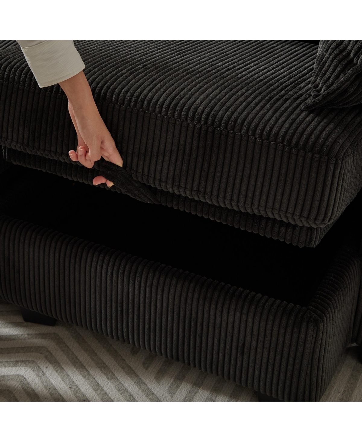 Streamdale Furniture Flexible Modular Sectional Sofa with Storage