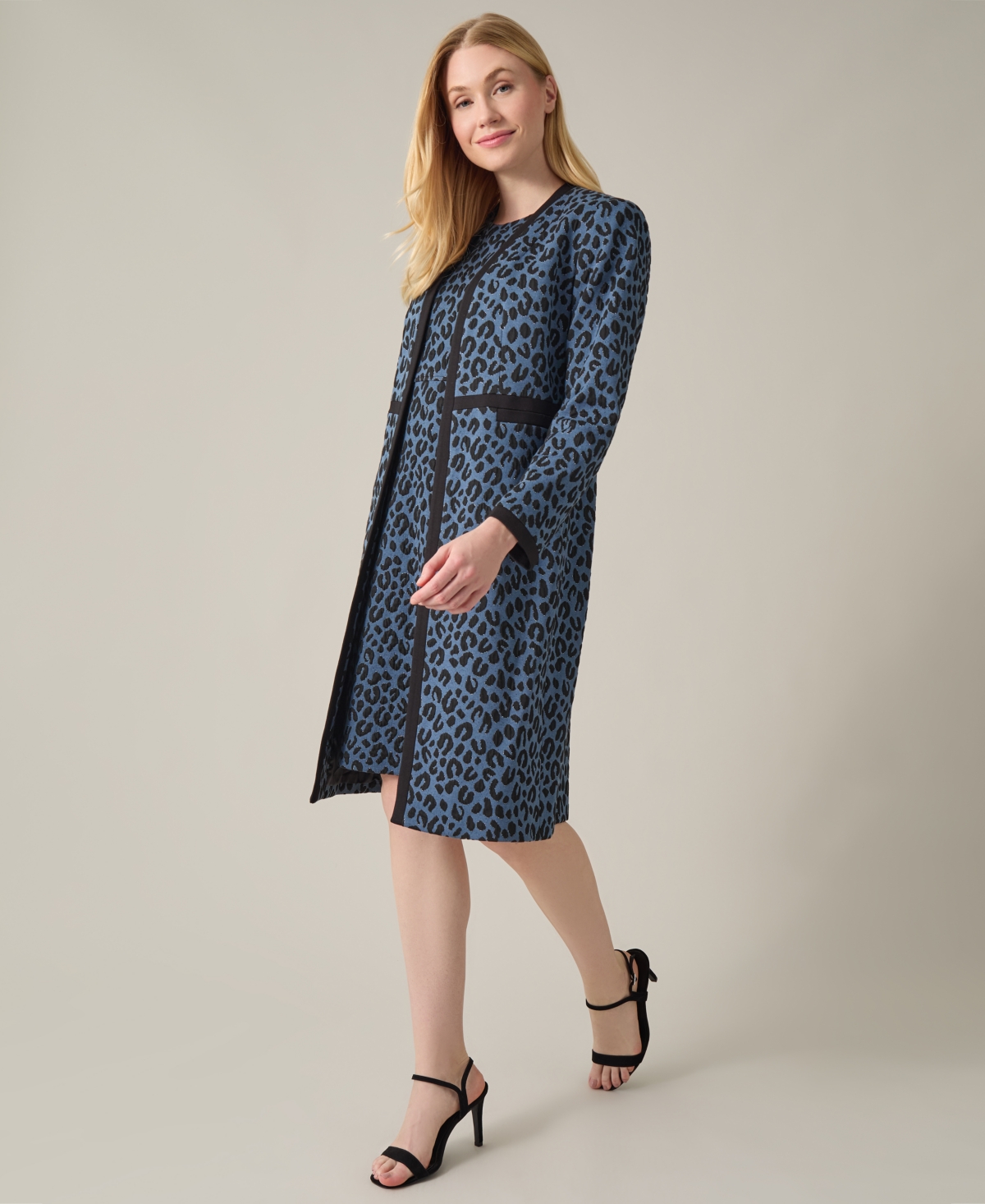 Kasper Women's Leopard-Print Topper Jacket