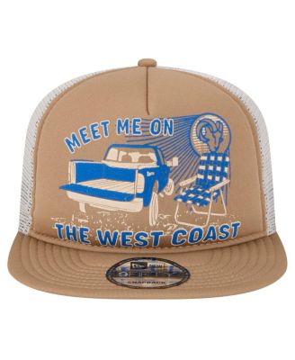 Men's Tan Los Angeles Rams Meet Me 9FIFTY Snapback Hat