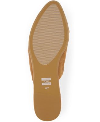 Women's Jade Faux Fur Flat Slip On Mules