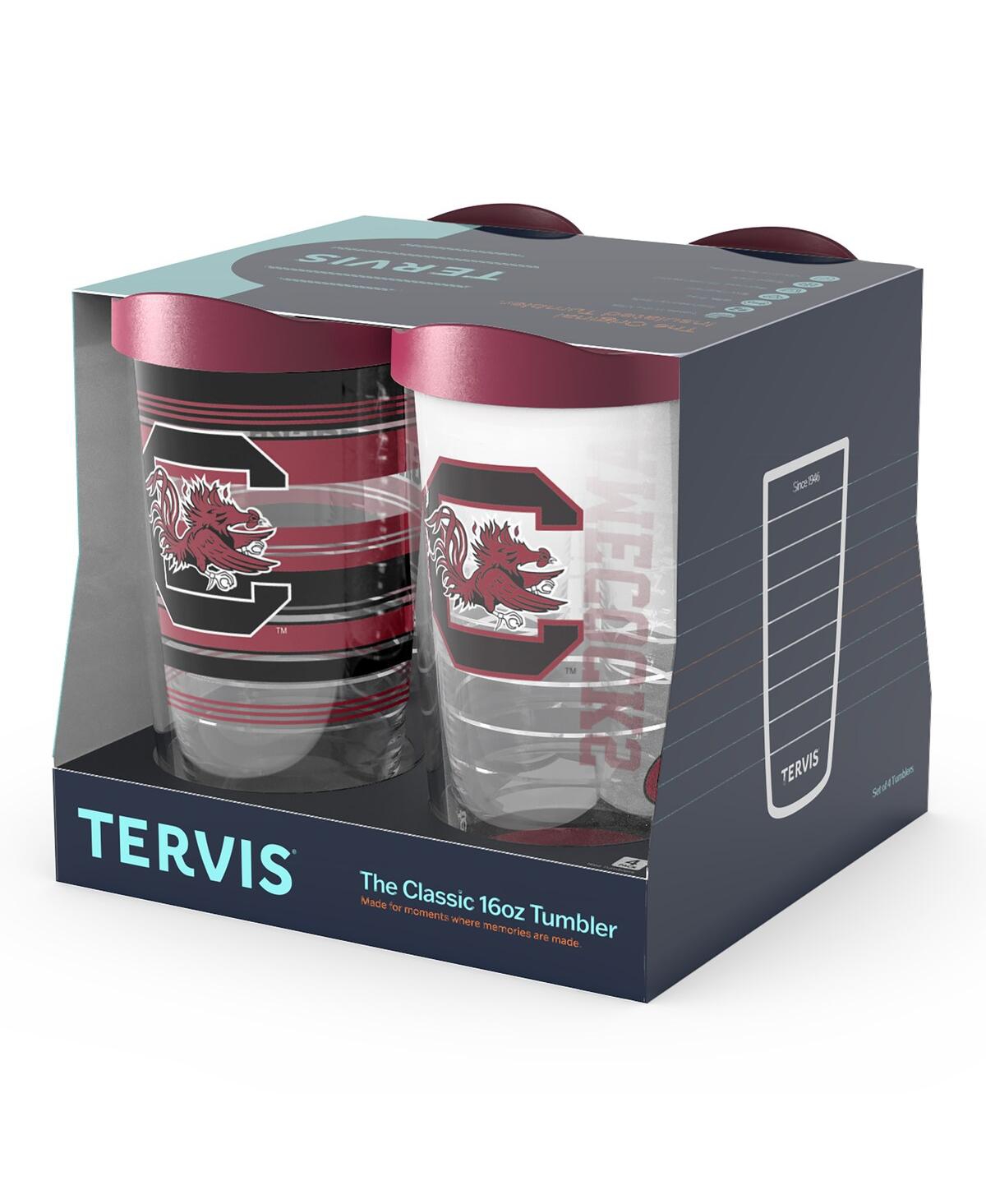 Tervis Tumbler South Carolina Gamecocks Four-pack 16oz. Classic Tumbler Set In No Color