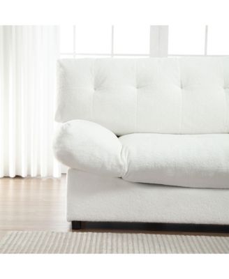 Cloud Style Teddy Velvet Sofa for Living Room