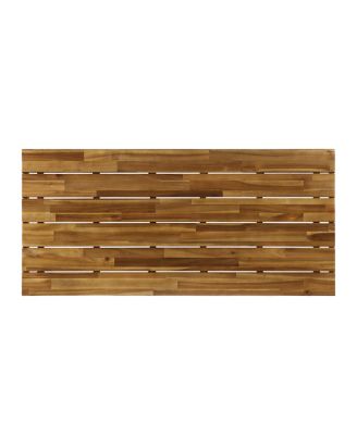 Modern Acacia Wood Patio Coffee Table
