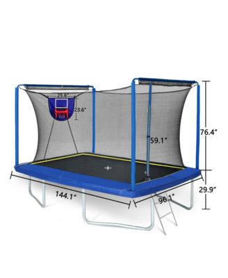 Streamdale 8' x 12' Trampoline with Accessories