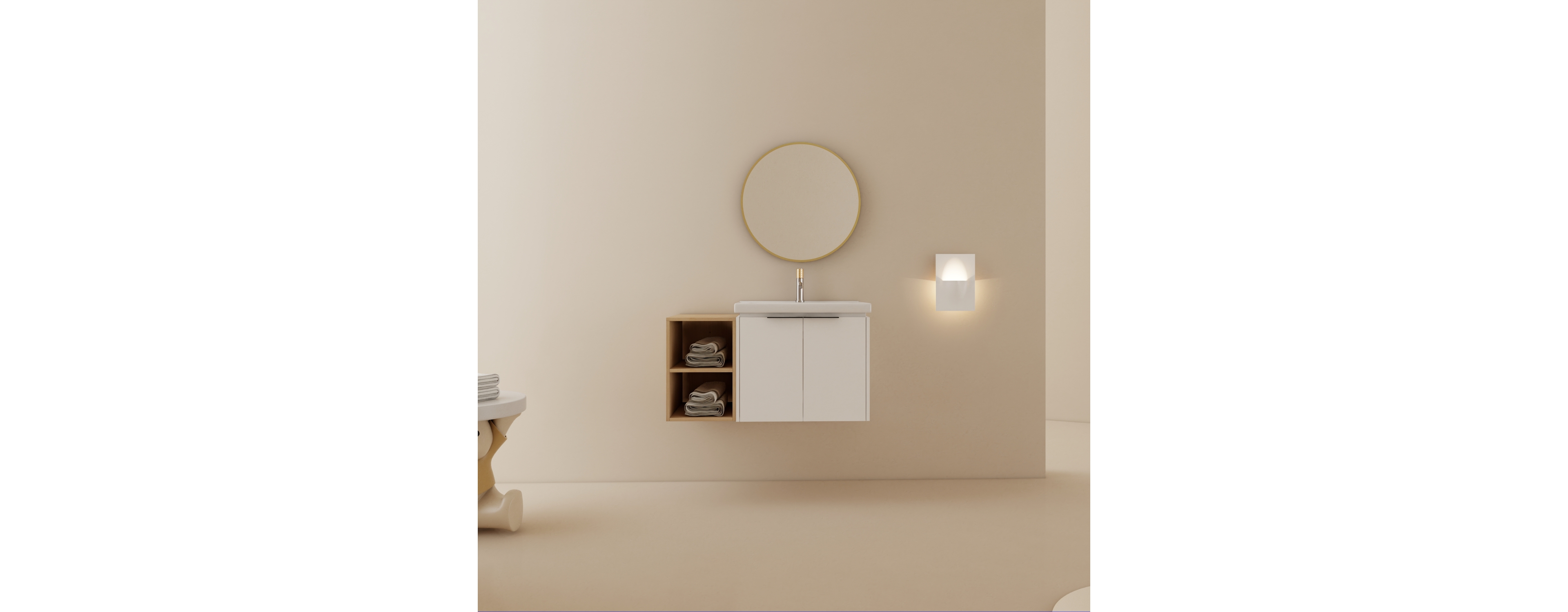 Streamdale 36" Wall-Mount Vanity with Soft-Close