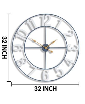 32 inch Large Wall Clock for Living Room Decor, Bedroom, Office and More