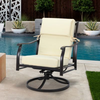 Outdoor Chair Cushion 20.5x20.5x4.33 inches Patio Furniture Seat Cushion - Set of 4