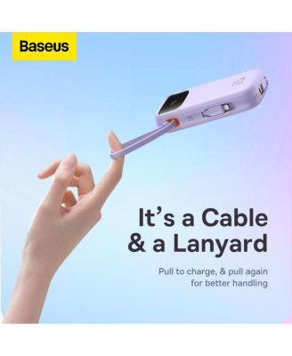 Portable Charger Power Bank,22.5W 10000mAh Fast Charging Portable Phone Charger, Purple