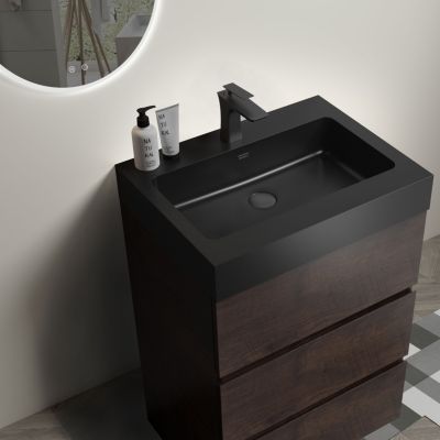 Streamdale 24" Modern Vanity Elegance, Storage, Silence