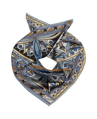 Capri - Hand Rolled Silk Neckerchief for Men