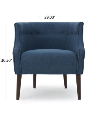 Streamdale Plush Barrel Chair Comfort And Style For Relaxation