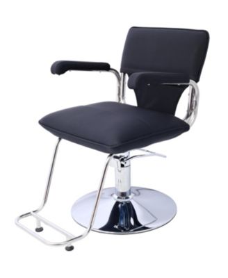 Heavy-Duty Salon Chair with Barber Cape