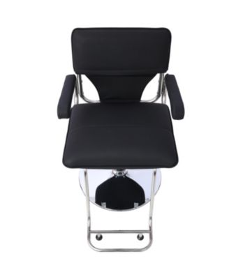 Heavy-Duty Salon Chair with Barber Cape