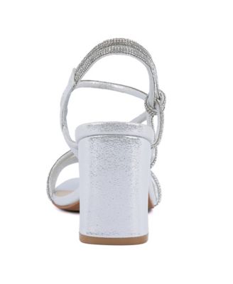 Women's Neeve Open Toe Rhinestone Dress Sandals
