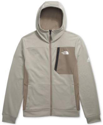 スウェット・トレーナー [The North Face] M'S MOUNTAIN FLEX ZIP TEE - GRAY The North Face Men's Mountain Athletics Full Zip Fleece