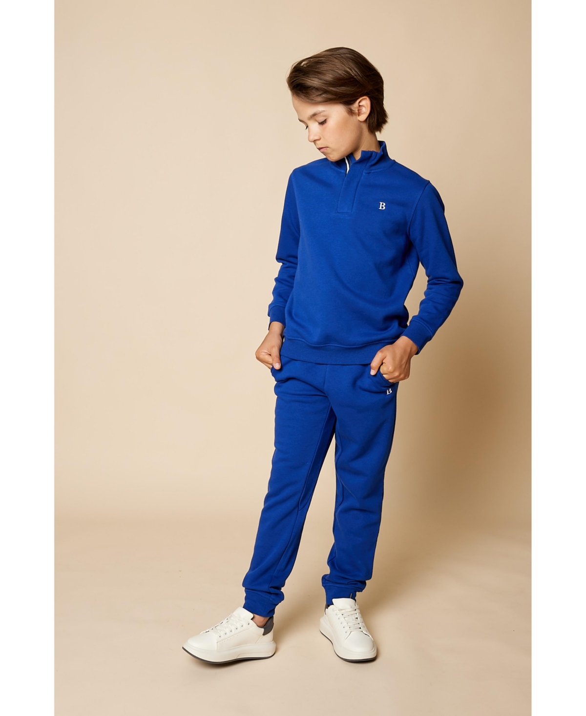 B by Brooks Brothers Big Boys Fleece Sweatpant