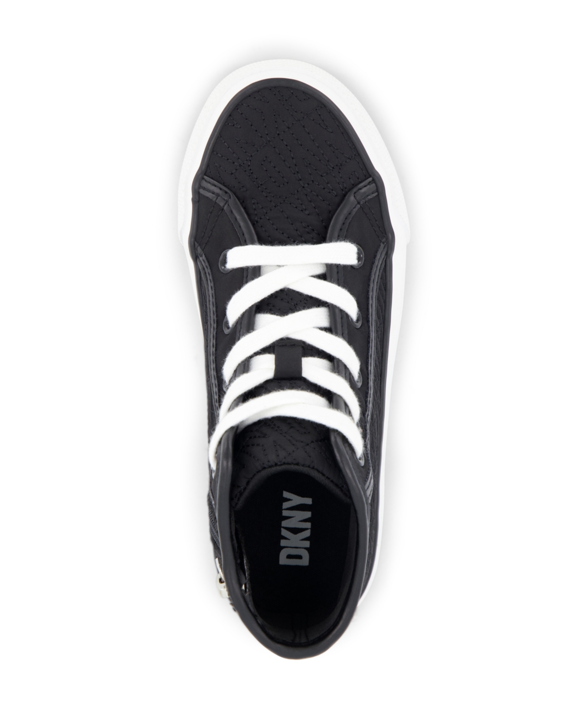 Dkny Little And Big Girls Katie Tall High Top Sneaker