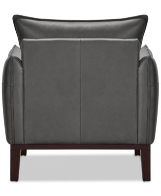 Kettner 34" Leather Chair, Created for Macy's