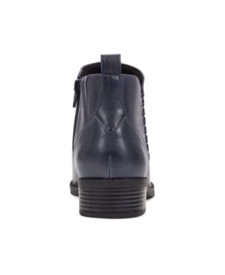 Women's Lorand Almond Toe Block Heel Casual Booties