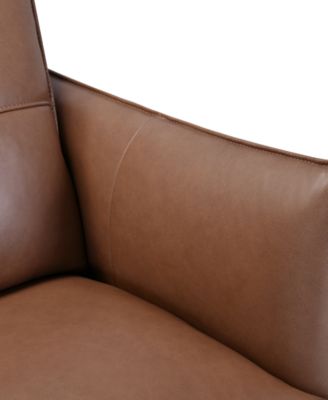 Kettner 88" Leather Sofa, Created for Macy's