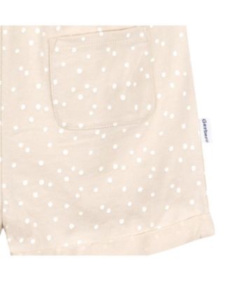 Baby Girls Baby Baby Sleeveless Romper Jumpsuit, 2 Pack