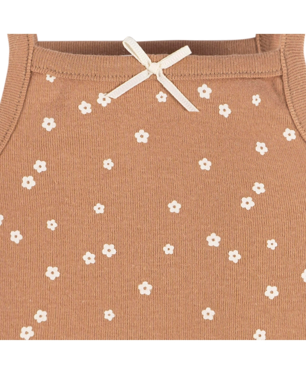 Gerber Baby Girls Sleeveless Onesies Bodysuits, 4 Pack