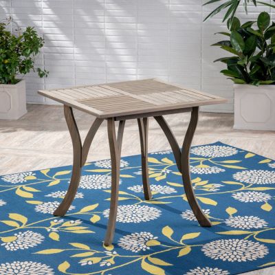 Streamdale 32" Square Acacia Wood Patio Table