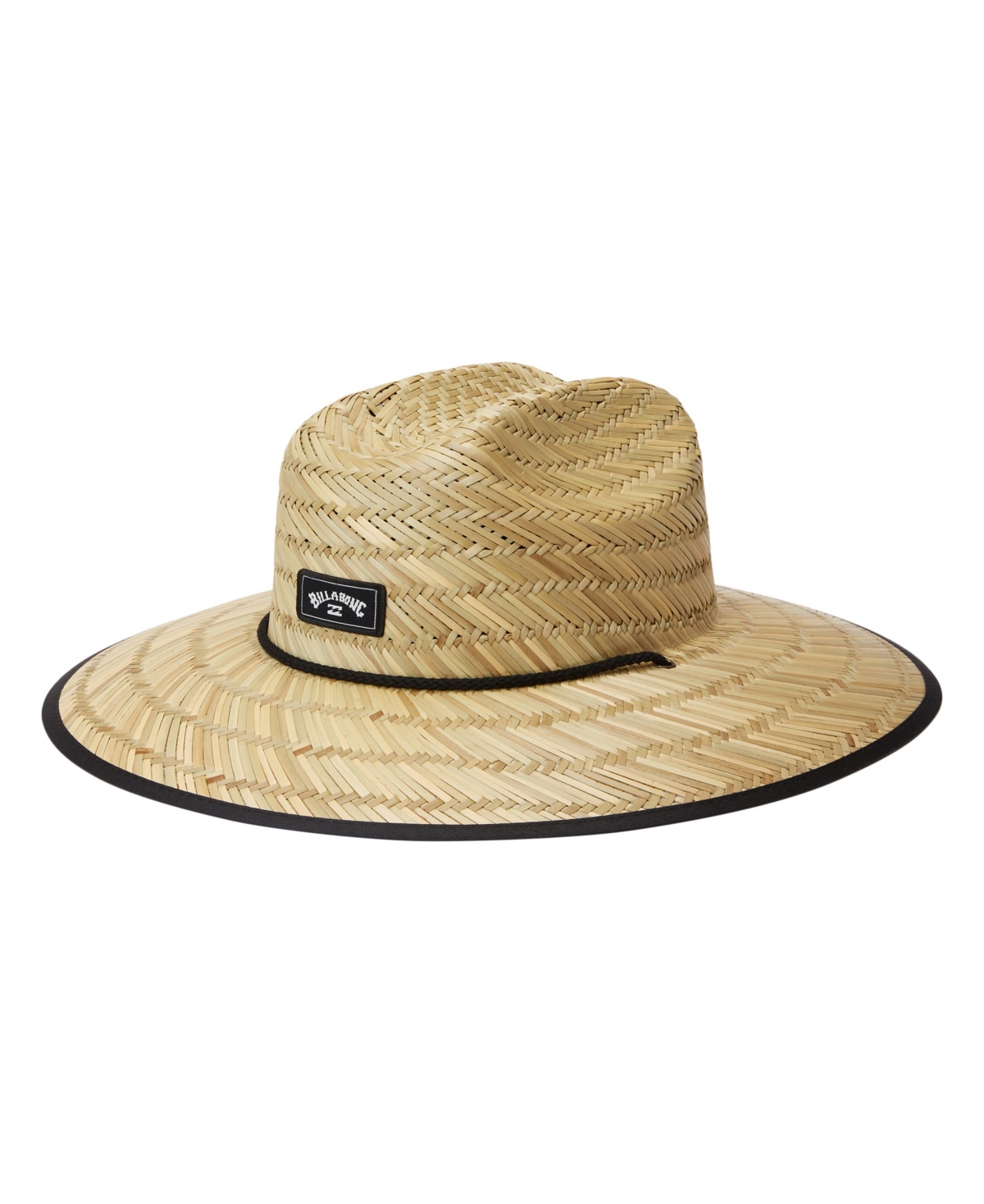 Billabong Men's Natural Tides Print Logo Straw Hat