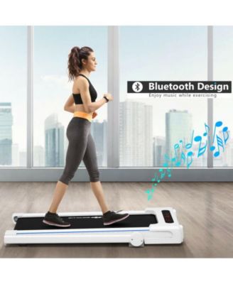 2.25 HP 3-in-1 Folding Treadmill with Table Speaker Remote Control