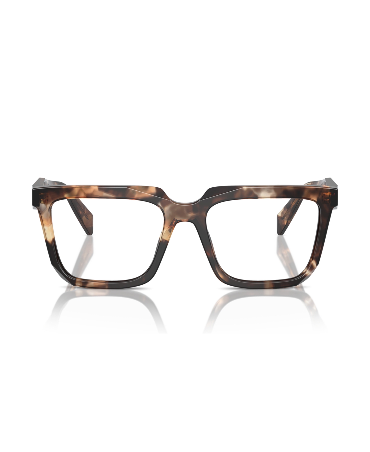 Prada 0pr A19v Glasses In Caramel Tortoise