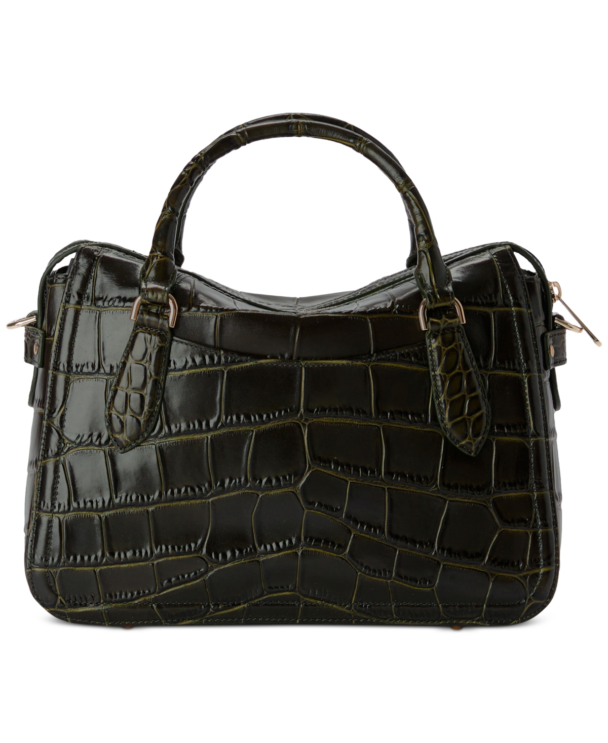 Brahmin Micaela Baize Leather Satchel