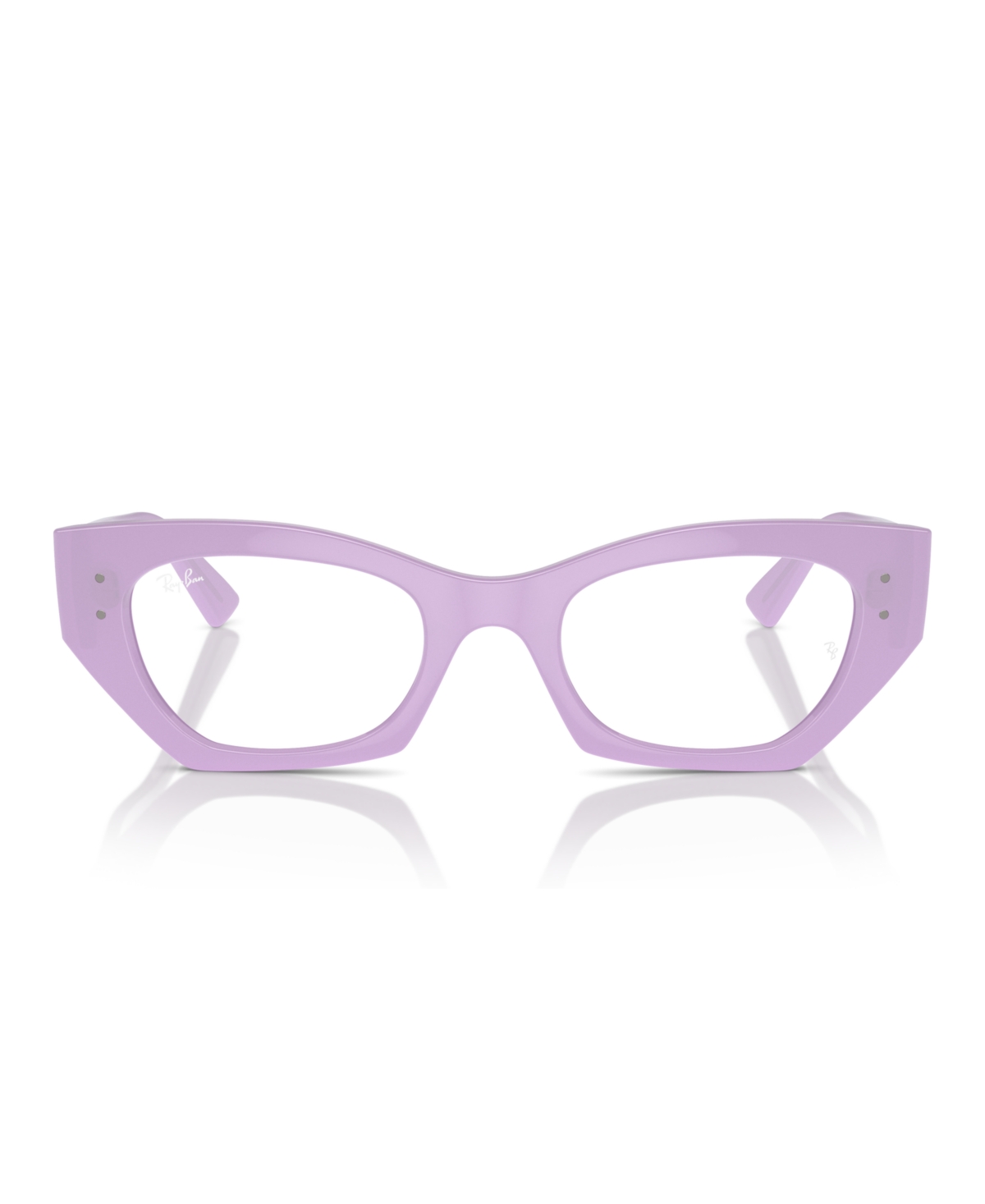 Ray Ban Ray-ban Womens Black Rx7330 Zena Round-frame Acetate Optical Glasses In Black