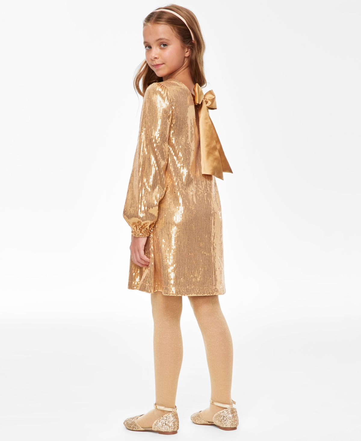 I.n.c. International Concepts Big Girls Mommy & Me Sequin Dress, Created for Macy's
