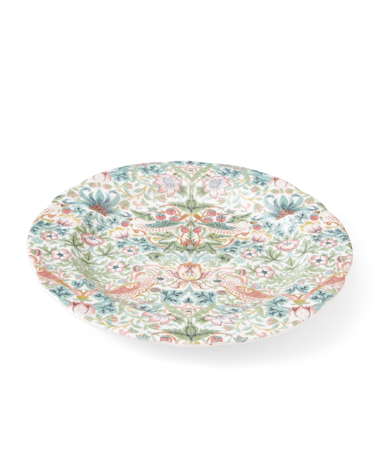 Spode Morris & Co. Strawberry Serving Platter In Multi