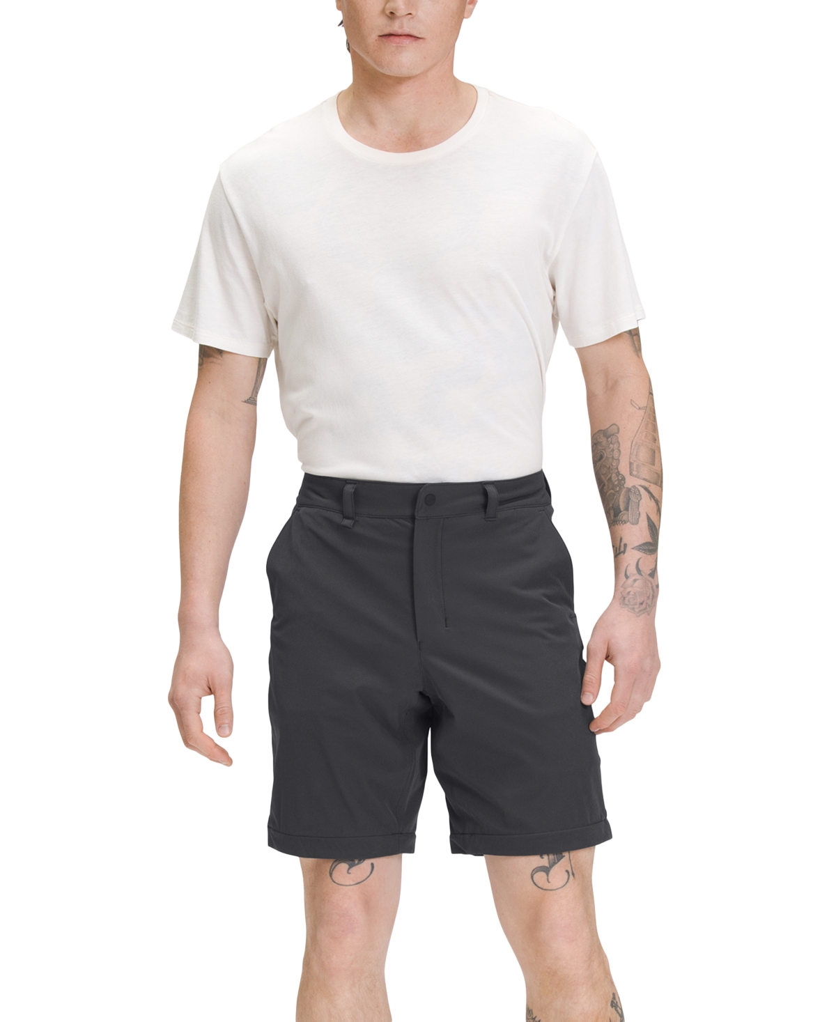 The North Face Gray Paramount Pro Convertible Trousers In Asphalt Grey-npf
