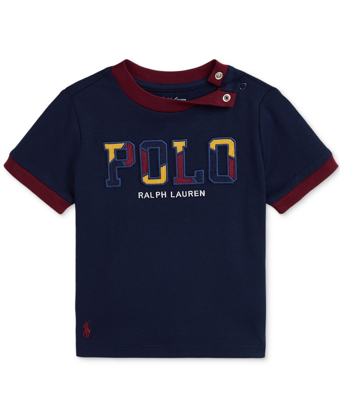Polo Ralph Lauren Baby Cotton Logo-Applique T-Shirt