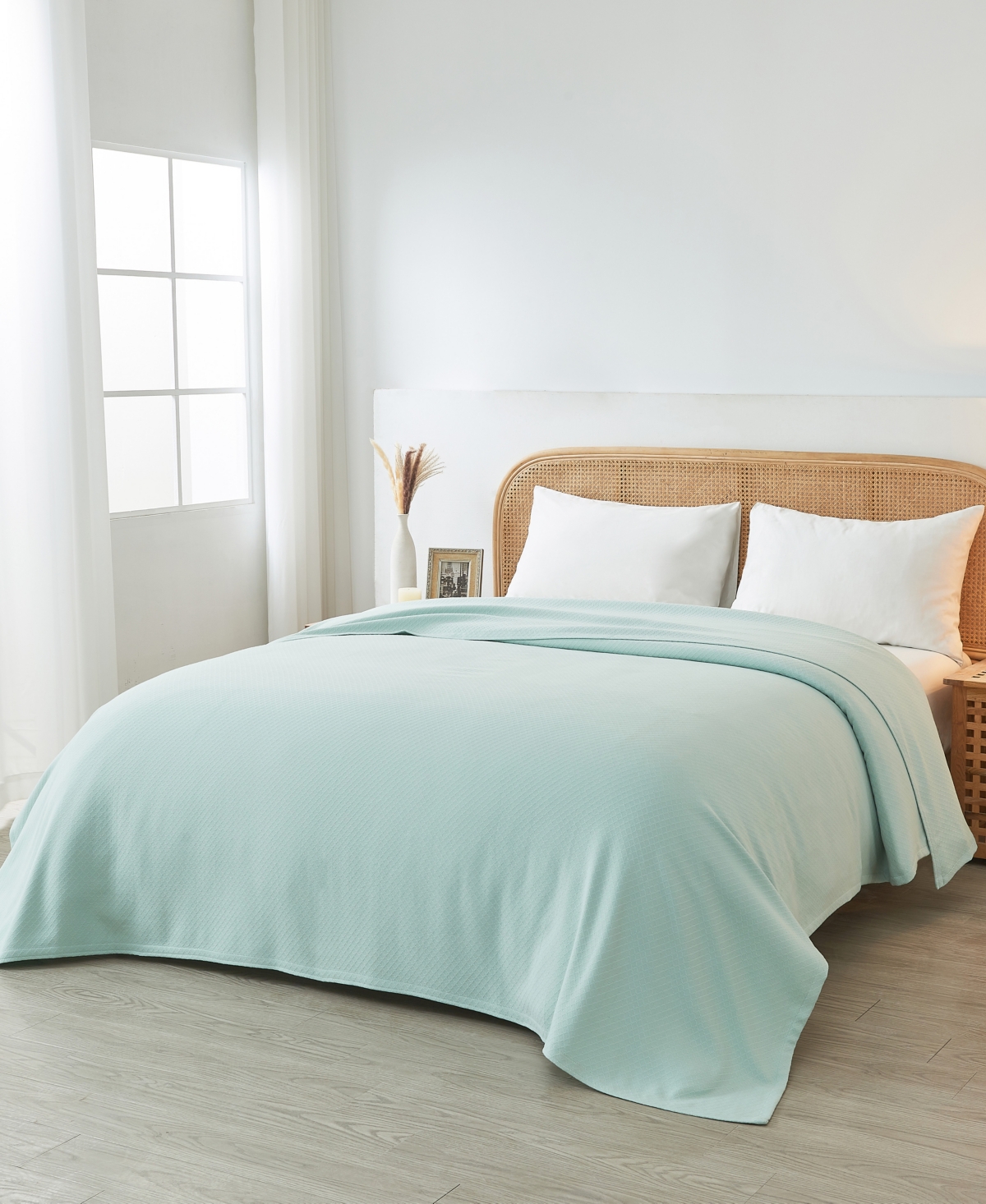 Melange Home Egyptian Cotton Blanket