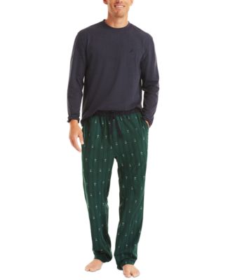 Men's Classic-Fit Plaid Fleece Pajama Pants