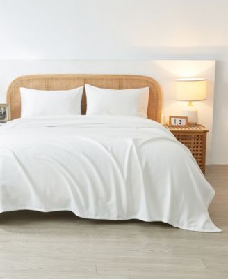 Melange Home Egyptian Cotton Blanket, Twin