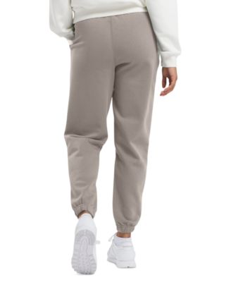 ★Reebok★ Classic Vector Loose Fit Jogger Pants Grey Reebok Women's Fleece Jogger Sweatpants - Macy's